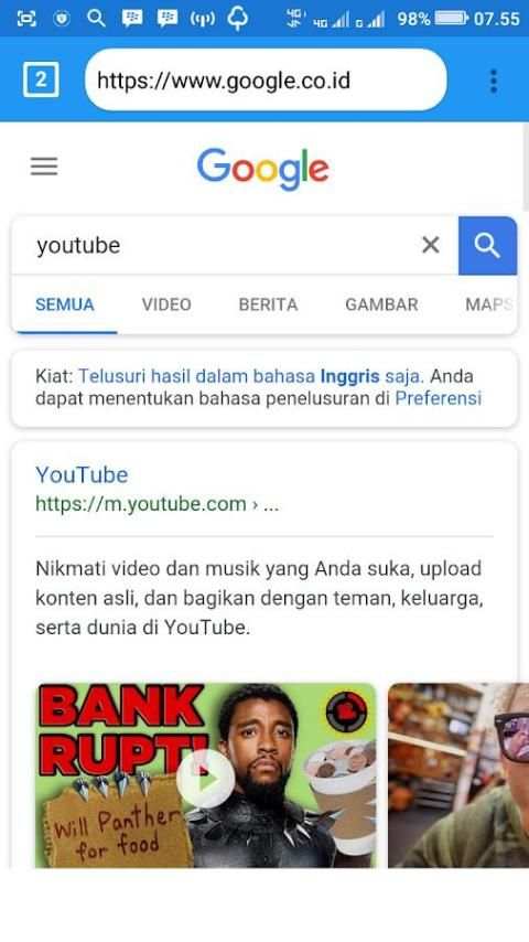 Go Browser - Browser Tercepat screenshot 2
