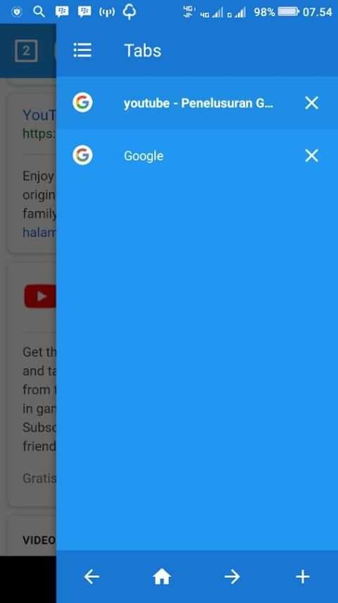 Go Browser - Browser Tercepat screenshot 3
