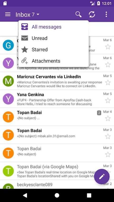 Email for Yahoo App screenshot 7