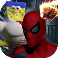 spongebob melawan spiderman & legenda **️