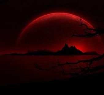 blood moon wallpaper स्क्रीनशॉट 2