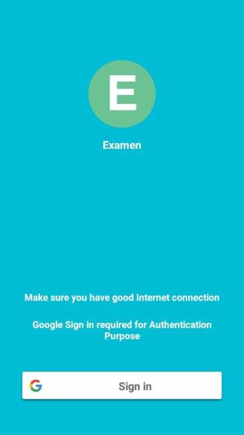 Examen स्क्रीनशॉट 1