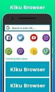 Kiku Browser : Best Shopping Browser screenshot 1