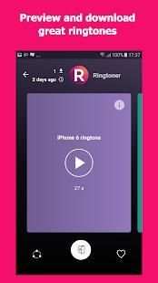 RINGTONER : Free Ringtones स्क्रीनशॉट 22