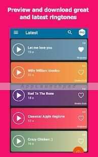 RINGTONER : Free Ringtones स्क्रीनशॉट 8