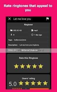 RINGTONER : Free Ringtones स्क्रीनशॉट 3