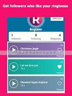 RINGTONER : Free Ringtones स्क्रीनशॉट 15
