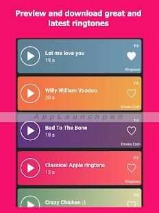 RINGTONER : Free Ringtones स्क्रीनशॉट 10
