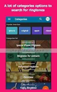 RINGTONER : Free Ringtones स्क्रीनशॉट 1