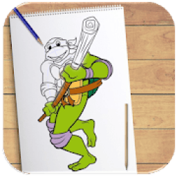How to Draw Teenage Mutant Ninja Turtles आइकन
