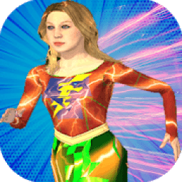 Super Flash Speed Girl-Lady Flash Girl:Flash Game icon