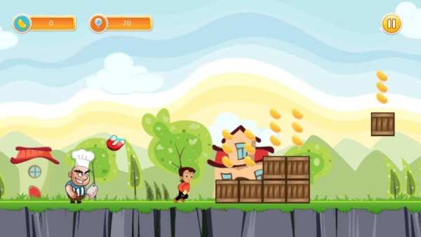 Chhota Mr bheem Temple Run स्क्रीनशॉट 1