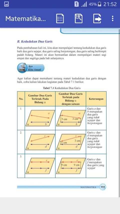 SMP 7 Matematika Semester 2 screenshot 4