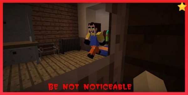 Hey Neighbor: Mini-game map mcpe screenshot 2