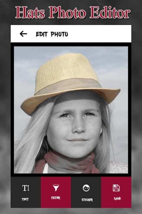 Hats Photo Editor screenshot 1