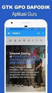 Aplikasi Guru GTK GPO Dapodik screenshot 2