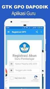 Aplikasi Guru GTK GPO Dapodik screenshot 3
