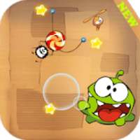 spelet "rep snitt godis present hoppning".