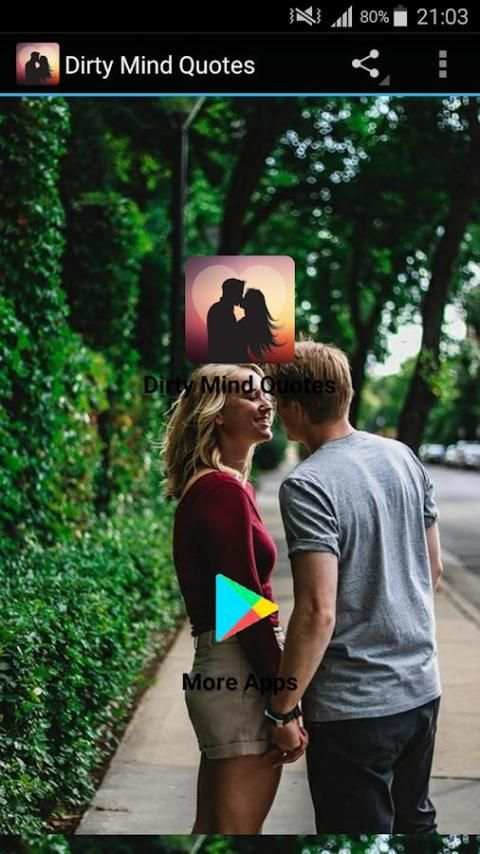 Dirty Mind Quotes with Naughty Images screenshot 3