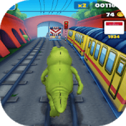 ikon Subway Dinosaur run 3 Dash mania