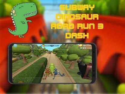 Subway Dinosaur run 3 Dash mania screenshot 4
