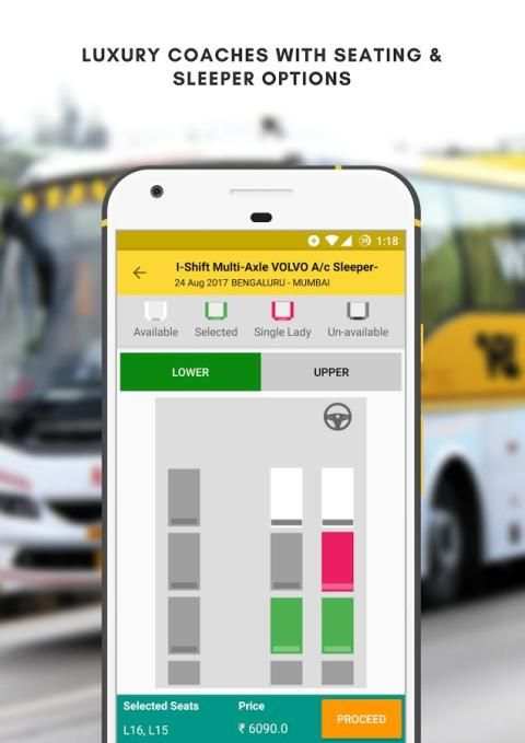 VowBus - VRL Travels Bus Ticket Booking स्क्रीनशॉट 6