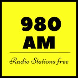 980 AM Radio stations online