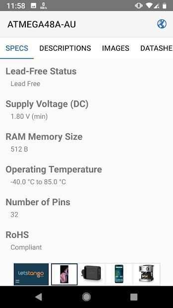 Electronic Components Finder screenshot 5