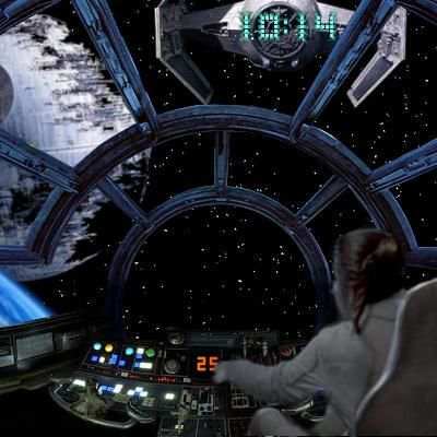 Star Watch Clock skin screenshot 2
