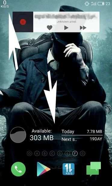 Internet Speed Meter - Usage स्क्रीनशॉट 4