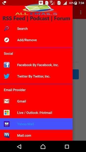 Email mail Inbox email suite All emails - RSS FEED स्क्रीनशॉट 5
