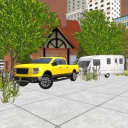 Car Driving Simulator 3D: Caravan आइकन