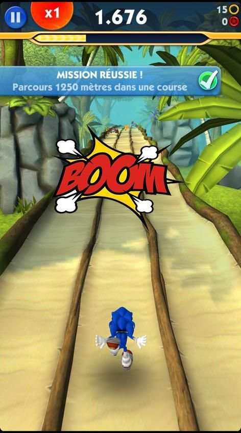 Super Sonic Dash Runners Adventure 3D screenshot 3