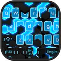 Gleaming Coal Hexagon Keyboard Theme