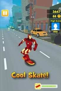 Spiderman and Iron Man Infinity Run screenshot 3
