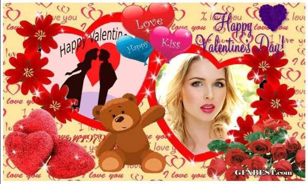 Happy Valentine day HD Photo Frames 3 تصوير الشاشة