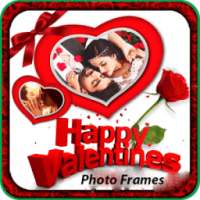 Happy Valentine day HD Photo Frames on 9Apps