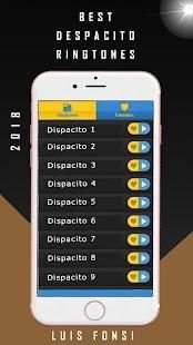 Despacito Ringtones 2018 screenshot 1