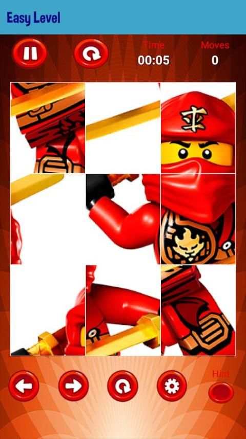 Ninja Lego Puzzle screenshot 1