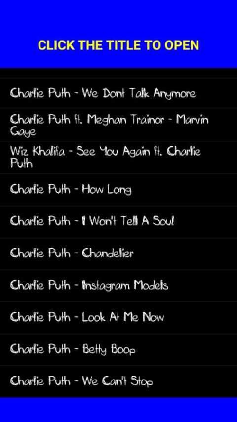 Charlie Puth Music - See You Again स्क्रीनशॉट 2