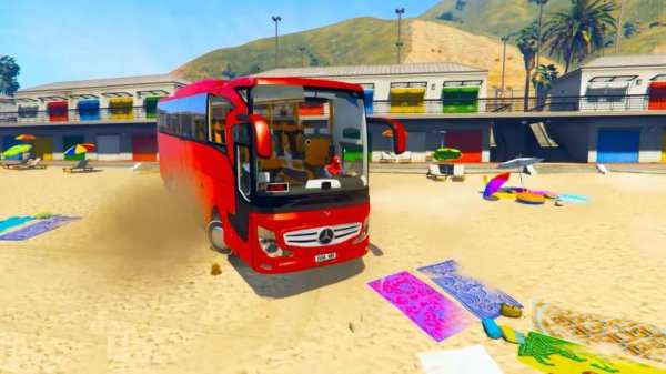 Superhero Big Bus Stunt Simulator screenshot 12