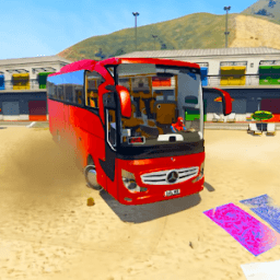 Superhero Big Bus Stunt Simulator आइकन