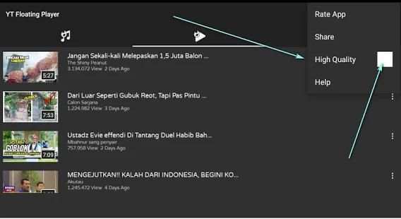 Youtube Floating Player Latest screenshot 3
