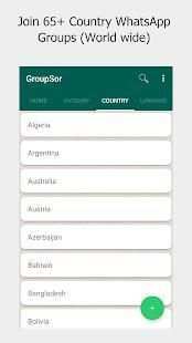 GroupSor - Join & Promote WhatsApp Group Link screenshot 2