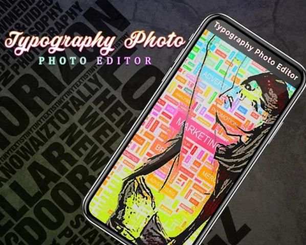 Typography Photo Editor Pro 2018 screenshot 1