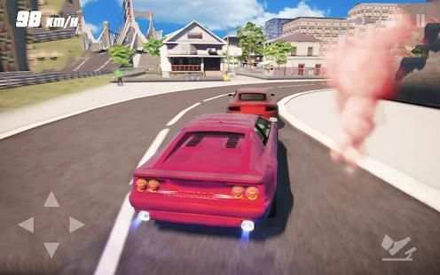 Fast Car : Speed Racing Highway Drift Driving Game screenshot 1