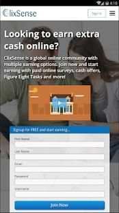 ClixSense Earn Money स्क्रीनशॉट 3