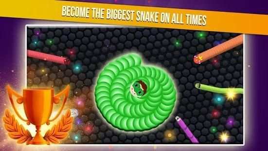 Slither Snake.io - Worm Eater Dash With Masks скриншот 1