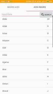 Kamus Inggris Aceh screenshot 6