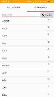 Kamus Inggris Aceh screenshot 5